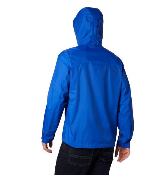 Columbia Omni-Tech Rain Jacket Azul For Men's NZ71965 New Zealand